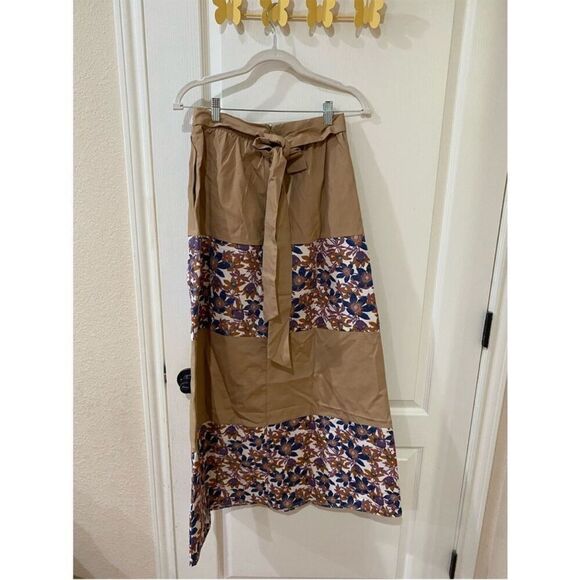 NWOT Anthropologie Skirts Anthropologie Sachin & Babi Jacquard Tiered Maxi Skirt - Picture 6 of 8